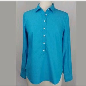 J Crew Popover Shirt
Size Small
